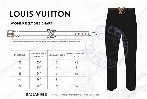 louis vuitton womens belt size chart|Belts Collection for Women .